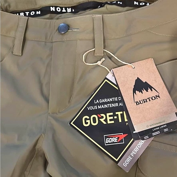 Burton Gore-Tex Olive Performance Pants